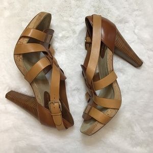 Cole Haan Nike Air Jocelyn Stacked Heel Sandals